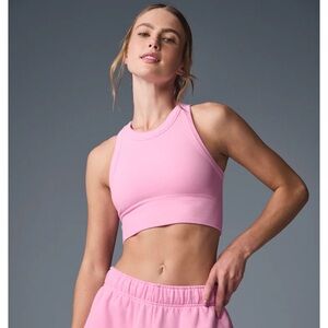 ALO Yoga seamless delight high neck bra